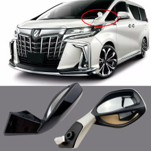 15-20款埃尔法盲区后视镜alphard30系改装配件威尔法沙板镜右舵