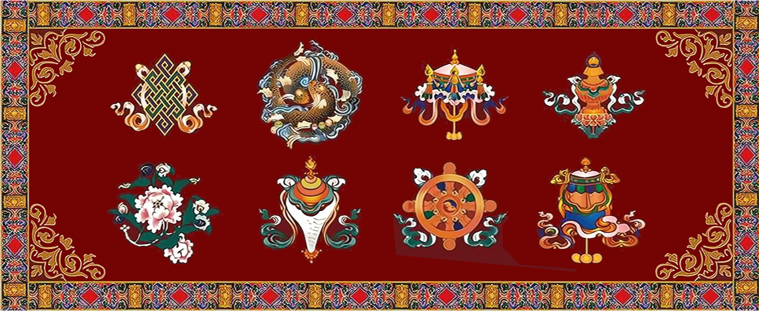 吉祥八宝钻石画