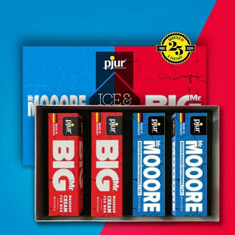 pjur德国男士big增大膏冰火套增粗硬按摩膏成人用品