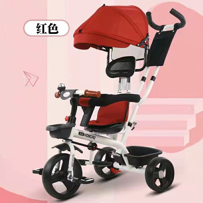 New Children's Tricycle Large Baby and Infant Trolley 1-3-6 Years Old Walk the Children Fantstic Product Bicycle