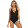 2021 Swimsuit new pattern fashion conservative camisole Cover the belly Solid Conjoined triangle Swimwear Conjoined Swimsuit 2021 Swimsuit new pattern fashion conservative camisole Cover the belly Solid Conjoined triangle Swimwear Conjoined Swimsuit