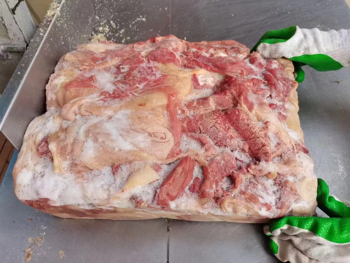 新鲜冷冻带皮羊肉 瘦羊肉一件19斤-阿里巴巴