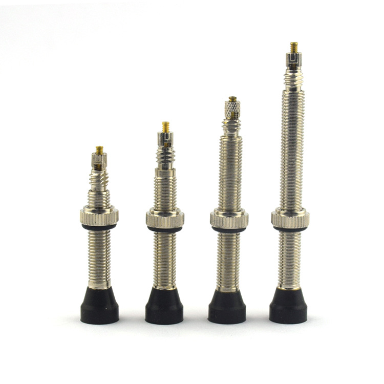 2021年自行车轮胎气门嘴纯铜法式真空轮胎气嘴现货配件