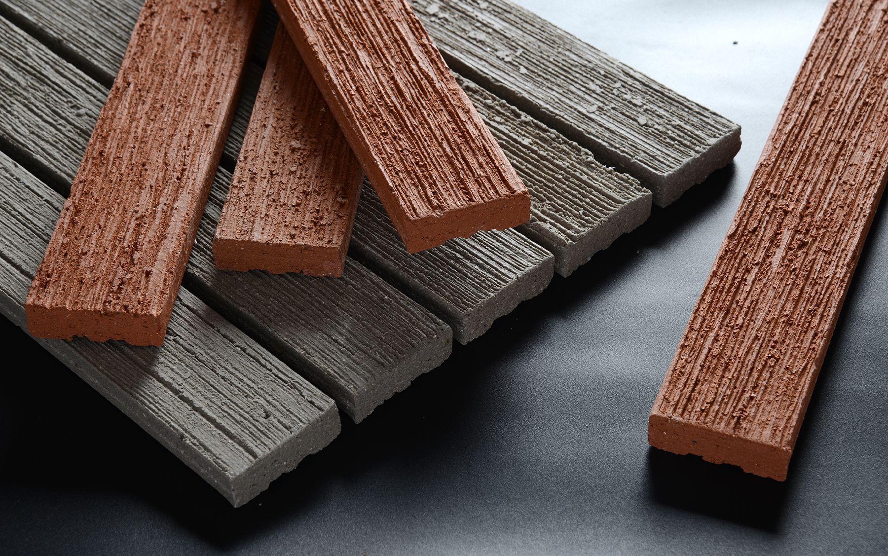 拉丝面手工砖 设计感 室内背景 粘土幕墙砖艾泰艺陶-阿里巴巴