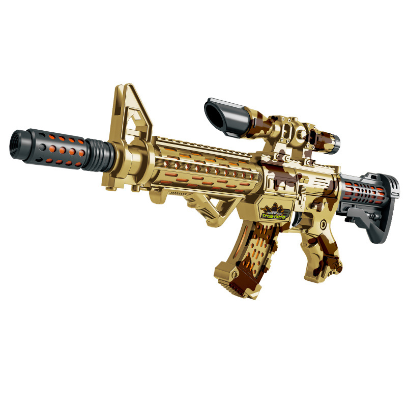 Acousto-Optic Gun Voice Gun Submachine Gun Assault Gun Star Energy Punch Electric Toy Gun