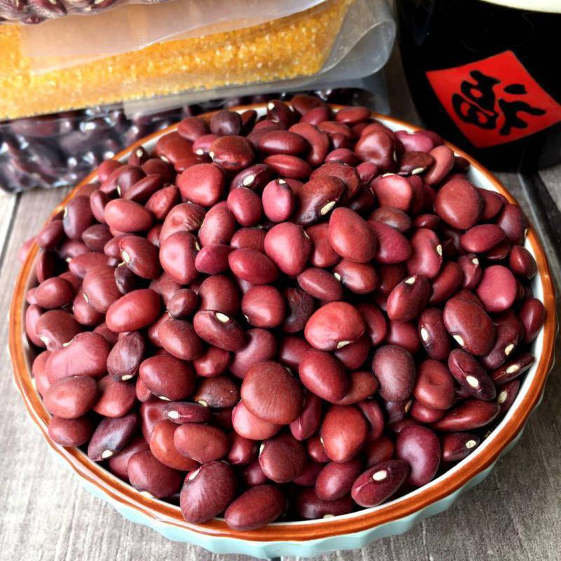精选小扁红豆1斤5斤红腰豆扁红芸豆精选新红扁豆 小扁豆 红豆豆类