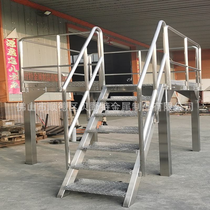 厂家直供不锈钢平台定做仓储货架重型钢结构平台货架阁楼钢平台子