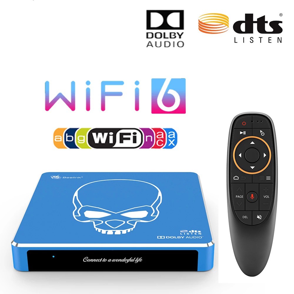 gtkingpros922xh安卓90电视机顶盒子wifi6智能网络播放器