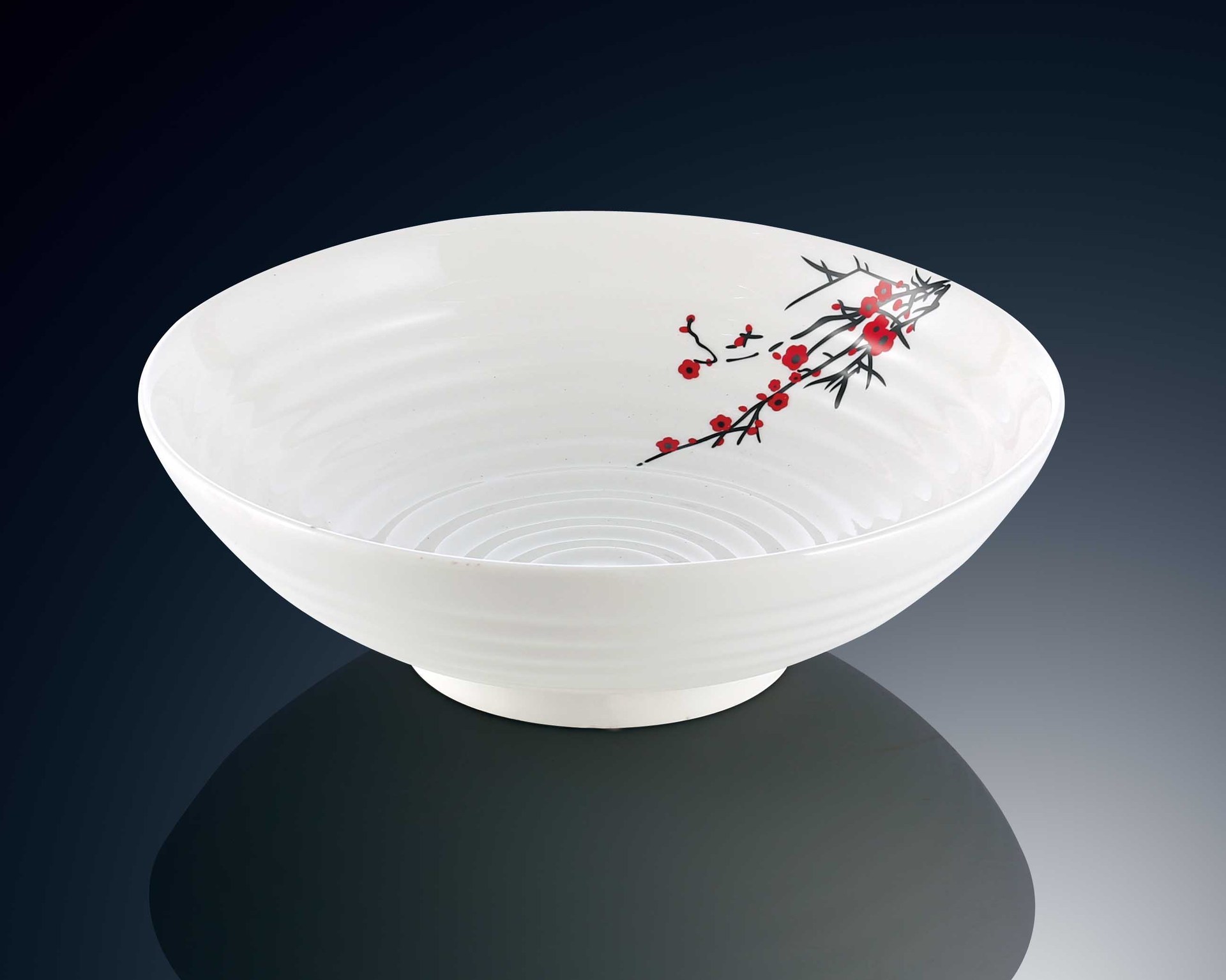 雅玉陶瓷餐具 酒店餐具 红梅系列 侧影旦形碗 餐碗-阿里巴巴