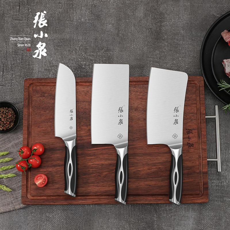 张小泉菜刀家用刀具厨房料理刀厨师用切菜切肉切片斩骨刀官方正品