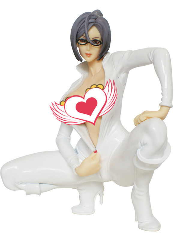 监狱学园 副会长白木芽衣子 木芽子 蹲姿 白衣 手办摆件-阿里巴巴