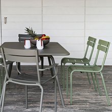 休闲户外桌椅 现代简约餐椅铝合金桌椅  阳台花园咖啡店桌椅组合