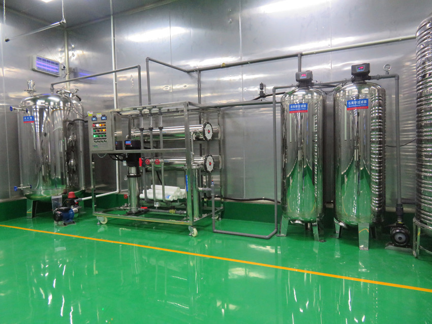 供应大型纯水机ro反渗透设备2t工业净水器去离子水东莞工业纯水机