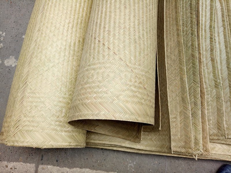 手工装修装饰 竹席 竹凉席 二青二黄 吊顶 贴墙 竹篾席子竹编席