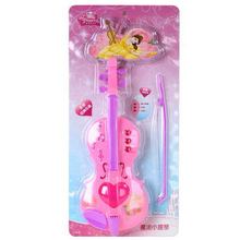 （拍11送1）冰雪奇缘公主魔法小提琴音乐儿童玩具女仿真乐器礼物