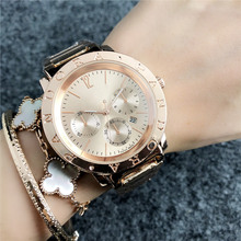 一件代销时装手表三眼六针时钟设计师款 女手表一件代发手表批发