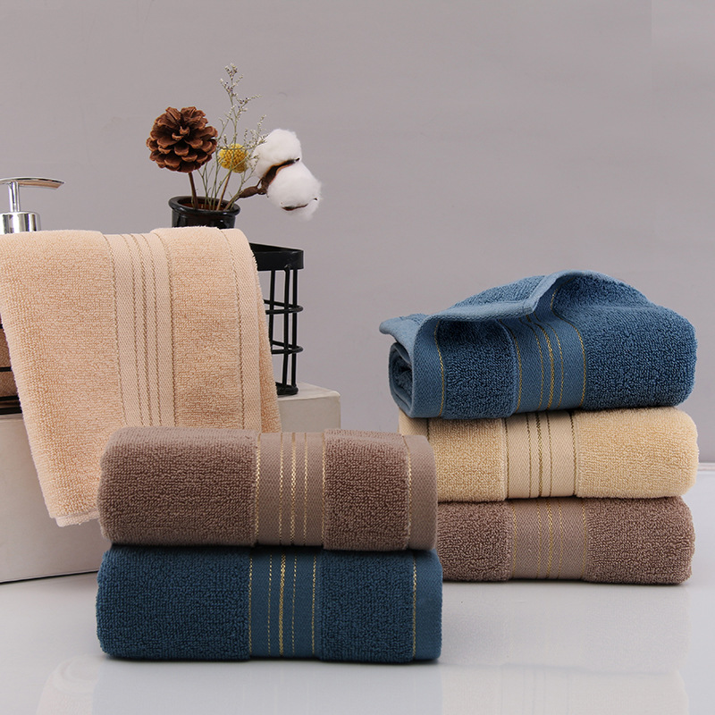 Towel Cotton Wholesale Adult Home Use Thickened Absorbent Face Washing Towel Adult Gift Towel Pure Cotton Wholesale
