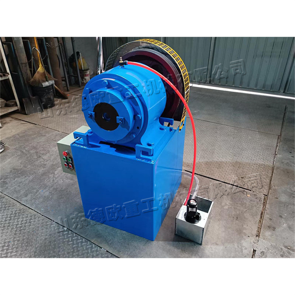 台式金属管材缩管机 家具制造圆管锥管机pipe shrinking machine