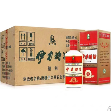 伊力特 伊力特曲 新疆伊力特酒 伊犁特曲酒50度 粮食 绵柔型
