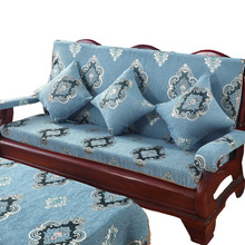 木沙发坐垫全套沙发垫带靠背加厚海绵木头沙发春秋椅垫子防滑