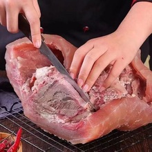 牛头肉批发八分熟带皮精修牛脸新鲜牛肉散养农家黄牛批发一件批发