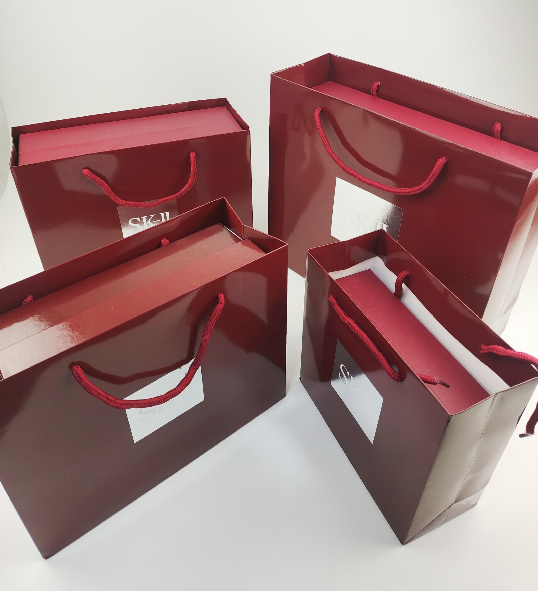 sk-ii翻盖礼盒首饰包装口红礼品护肤神仙水套纸袋高端浮雕-阿里巴巴
