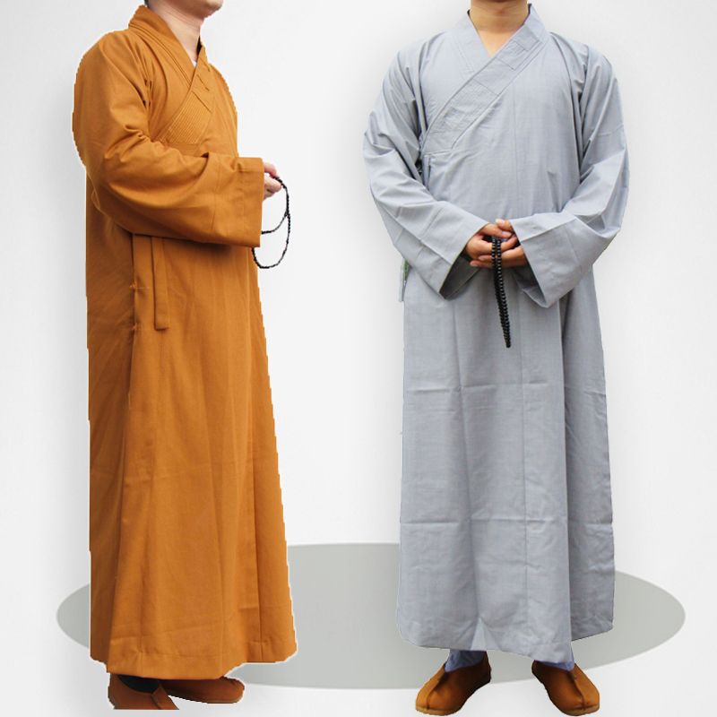 和尚服僧服长衫大褂僧衣大僧二僧长袍单僧裤子春夏秋季款夏季薄款