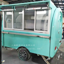 上海美食小吃车带雨棚遮阳棚户外扩展售卖饮料矿泉水小卖部店车