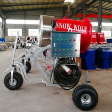 人工造雪机运行时噪声小 高温造雪机造雪的前提条件