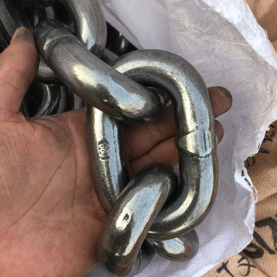 起重锰钢链条g80起重吊链吊索具链子高强度牵引拖拽大铁链锚链