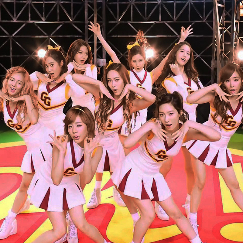 韩国女团同款啦啦队服爵士舞舞蹈服棒球队拉拉队服校运会演出服