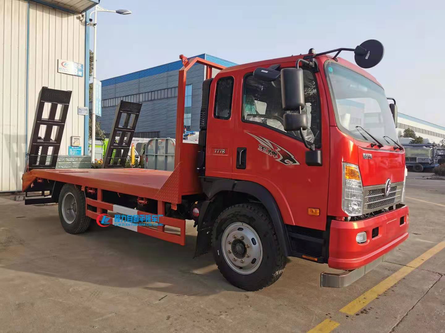 平板车拖车 150挖机拖车运输车 挖机平板车厂家 包上户