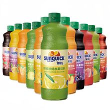 丹麦新的浓缩果汁冲饮浓浆840橙汁柠檬汁菠萝芒果草莓商用果汁