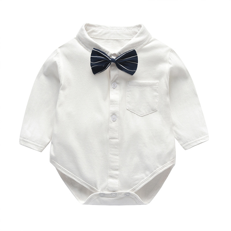 婴儿衣服冬宝宝连体衣加绒加厚连帽包脚韩国ins防风保暖外出棉服