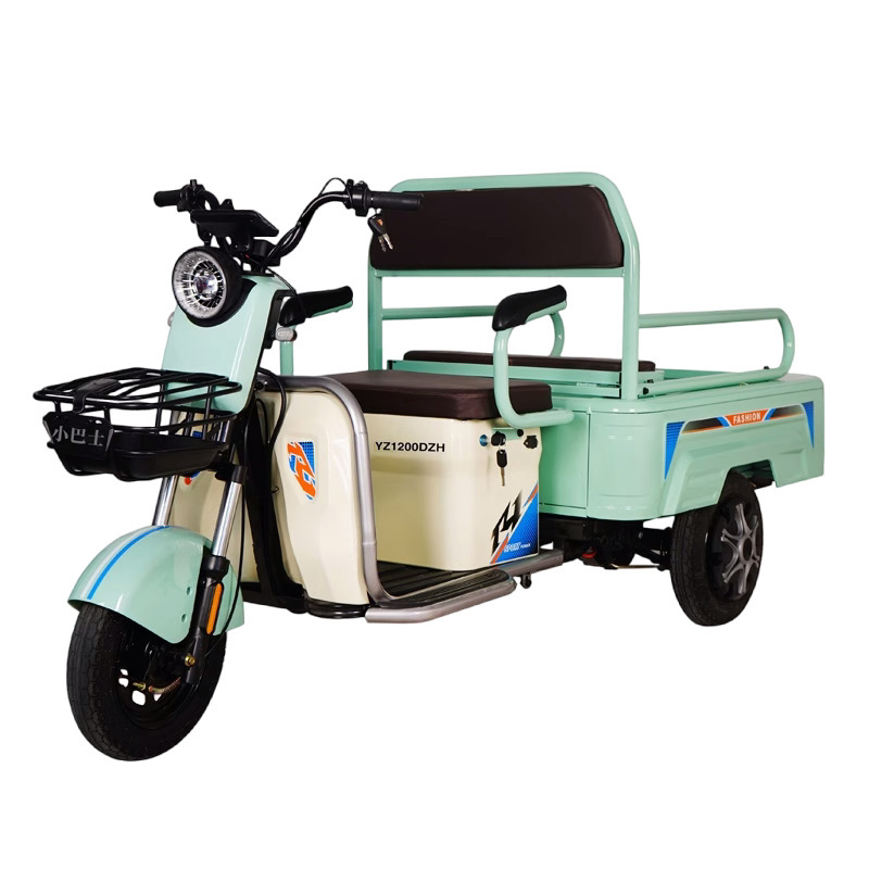 厂家国标三轮电动车三蹦子家用电动三轮车拉货摆摊农用山区电瓶车