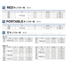 日本进口HAKKO白光洛铁头原装高性价比烙铁焊笔配件A1358  A1359