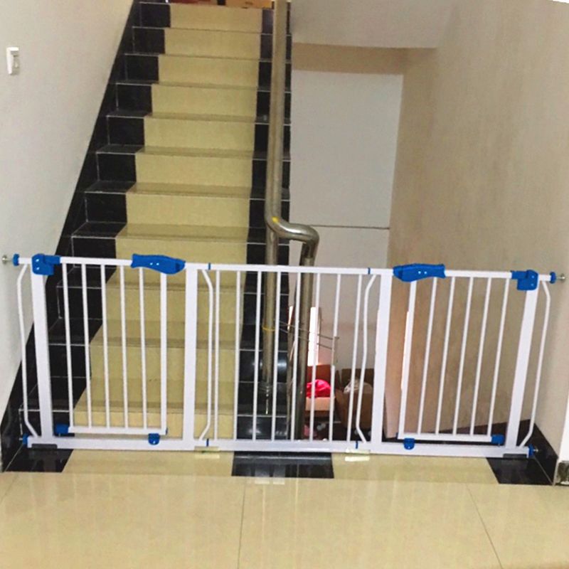 Children's Guardrail Security Gate Bar Doorsill Baby Stairs Pet Fence Telescopic Railing M Punch-Free Double Door