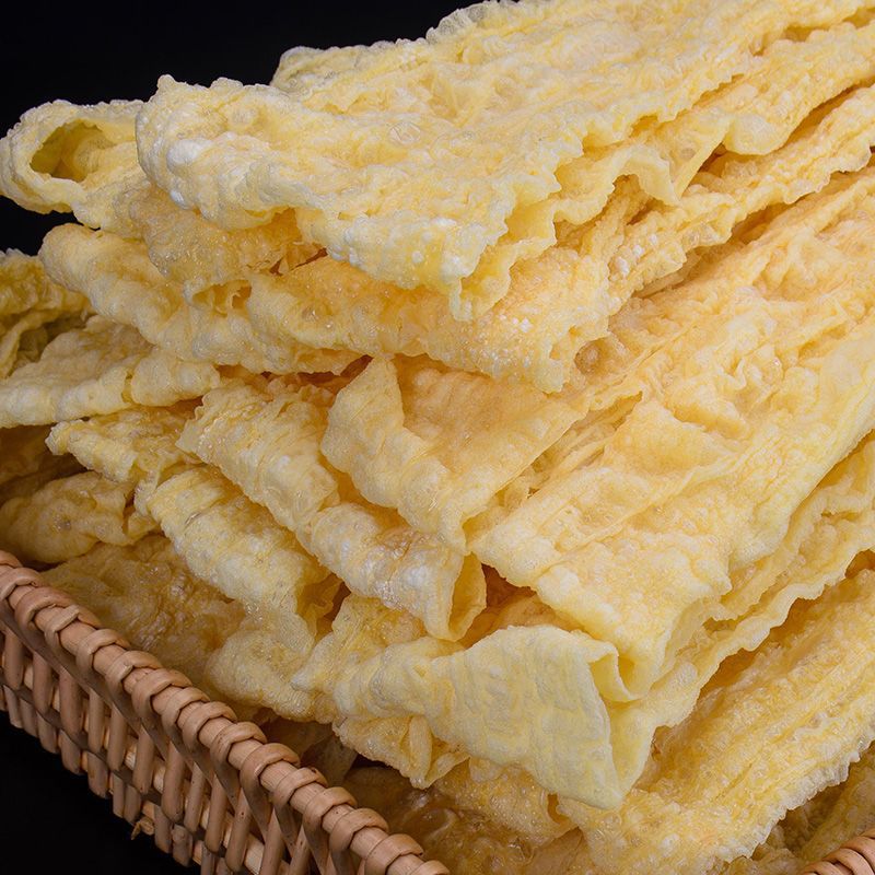 广西桂平油炸腐竹腐皮螺蛳粉老友粉麻辣烫火锅炸潮汕炸腐竹响铃