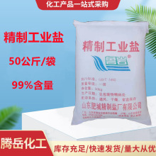 99%含量精制工业盐 日化洗涤增稠氯化钠 锅炉软化水处理工业细盐