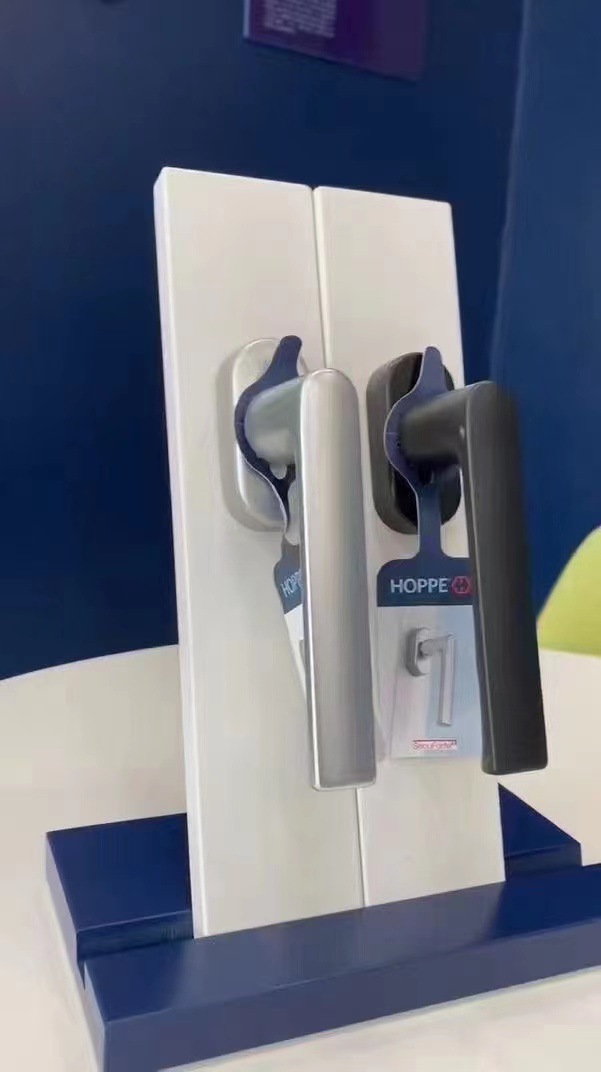 德国进口好博hoppe执手0700儿童锁按压内开内倒纱窗平开门窗把手