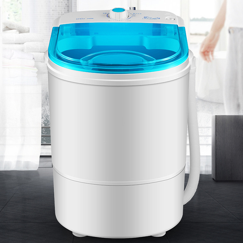 跨境电商母婴小型袜子脱水二用washing machine单筒迷你洗衣机