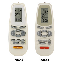 遥控器适用AUX/奥克斯空调KT-AUX3/AUX1/AUX4 FJASW24023英文版