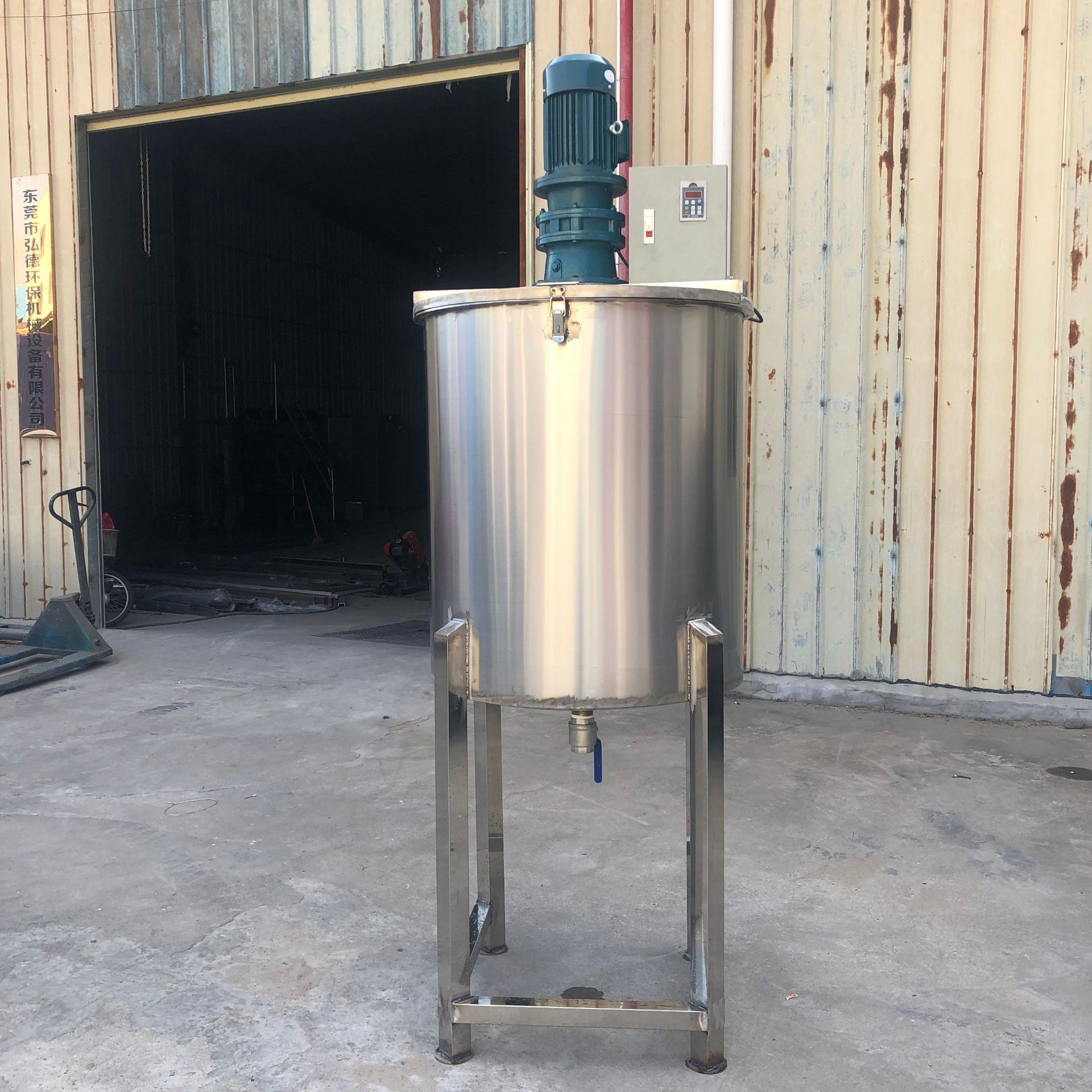 现货热熔胶树脂搅拌机 不锈钢高速混合机 武汉胶水涂料搅拌罐