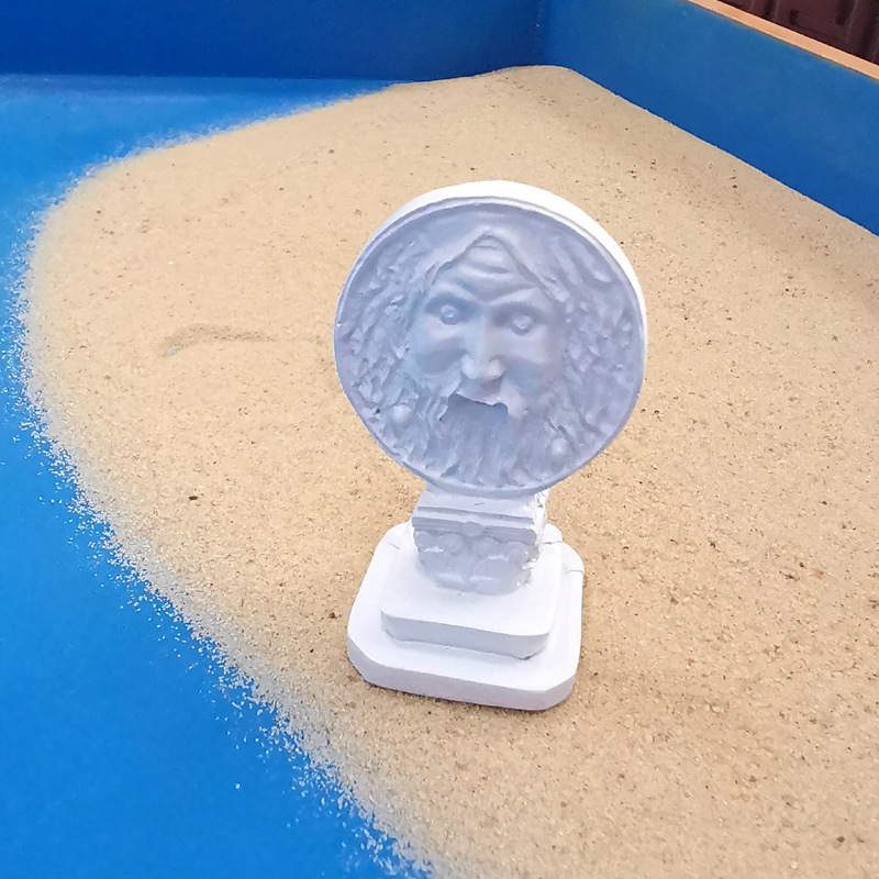 心理沙盘沙具,希腊特洛伊木马,印度湿婆神像,埃及法老,测谎石