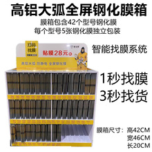 批发高铝防静电手机钢化膜膜灵侠适用苹果15三强膜法箱高清大猩猩