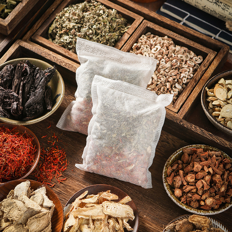 泡脚中药包 中医馆养生熏蒸包 艾草泡脚包 足浴包 多味药材包批发