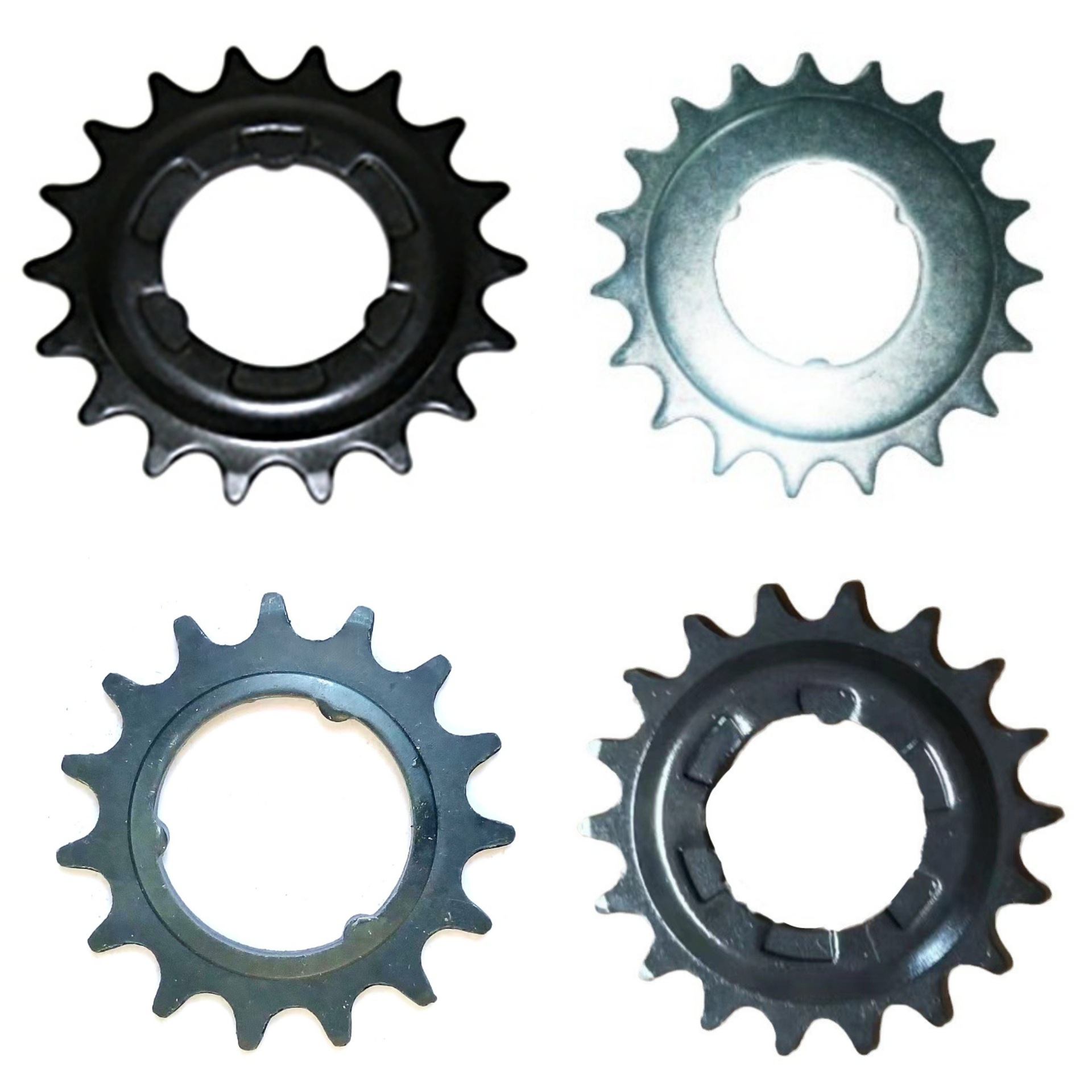 Agricultural machinery gear dead flying bicycle flywheel single speed tooth piece 19T/21T hub tooth piece with fixed ring hub lock image