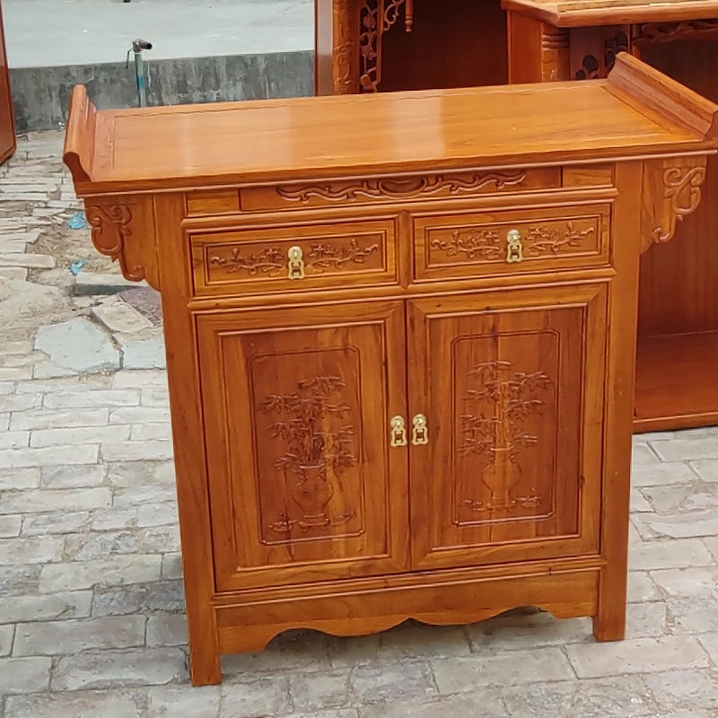 佛桌香案供桌供台家用农村中堂长条三层仙家供桌八仙桌一件代发-报价