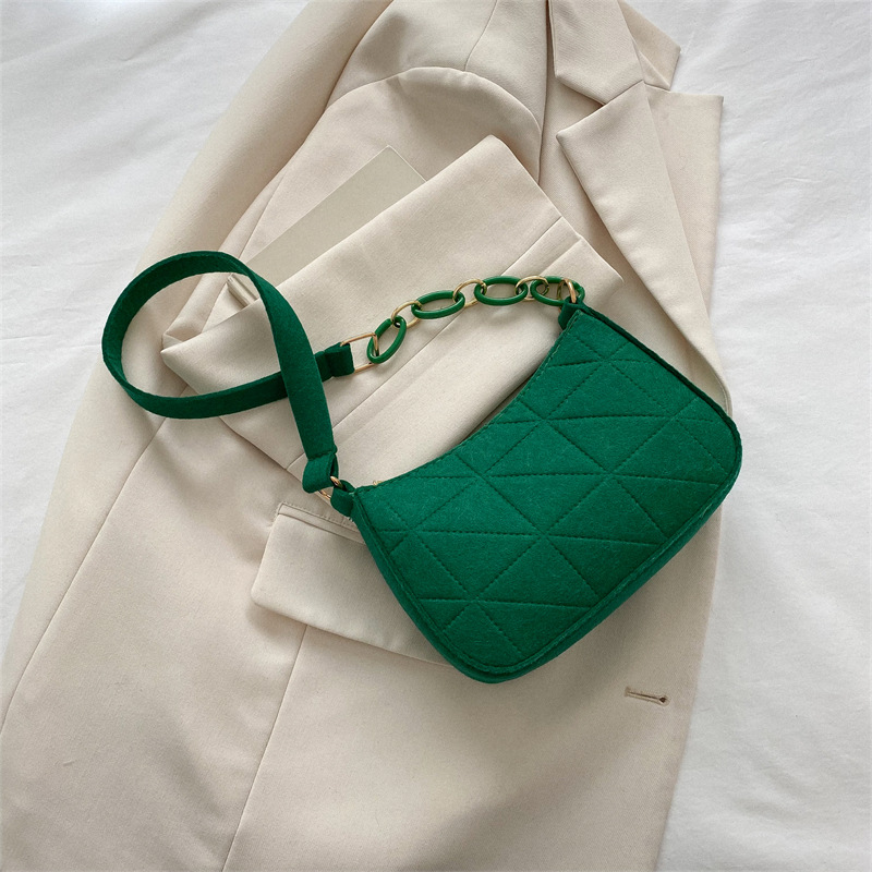 Women's Bag 2023 Autumn New Fashion Trendy Simple Shoulder Bag Casual Simple Messenger Bag Retro Underarm Bag