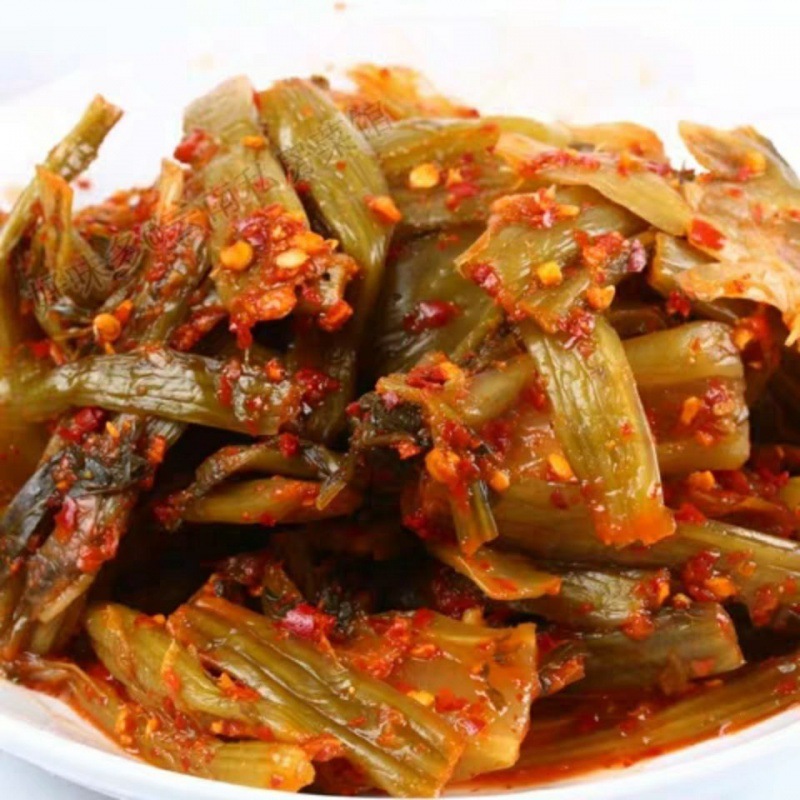 酸菜云南德宏特产傣族腌菜腊腌菜美味酸腌菜下饭辣腌菜现装包邮厂